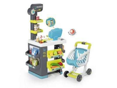 Игрушка Smoby Супермаркет City Market с тележкой свет и звук 34 аксессуара 1-00261108_1