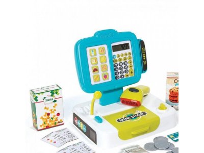 Игрушка Smoby Электронная касса с весами 27 аксессуаров 1-00261112_2