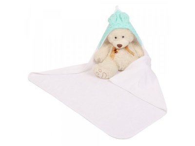 Полотенце детское с уголком AmaroBaby Honey Bunny, 90*90 см 1-00261999_4