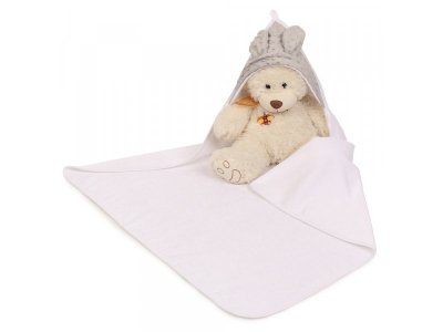 Полотенце детское с уголком AmaroBaby Honey Bunny, 90*90 см 1-00262001_4