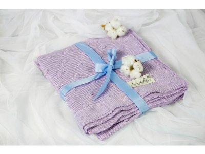 Плед детский вязаный Amarobaby Pure Love, Шишечки 1-00262066_1