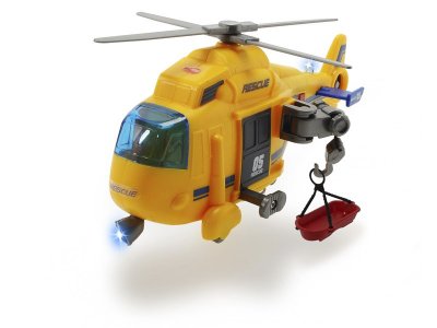 Игрушка Dickie Toys, Спасательный вертолет со светом и звуком, 18 см 1-00142459_1