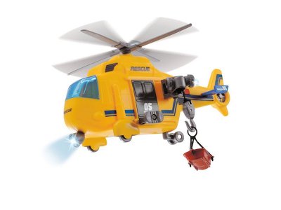 Игрушка Dickie Toys, Спасательный вертолет со светом и звуком, 18 см 1-00142459_2