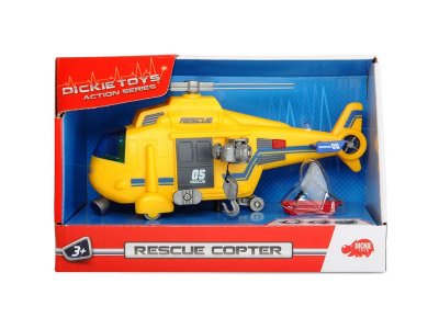 Игрушка Dickie Toys, Спасательный вертолет со светом и звуком, 18 см 1-00142459_4
