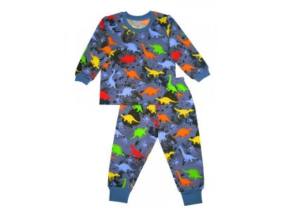 Пижама детская теплая Панда дети 1-00263102_1