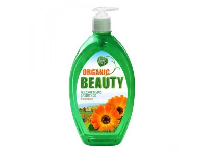 Мыло Organic Beauty жидкое Защитное, 500 мл 1-00264847_1