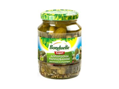Корнишоны маринованные Bonduelle 3-6 см 580 мл 1-00263422_1