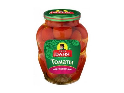 Томаты маринованные Дядя Ваня красные, бурые 1800 г 1-00263452_1