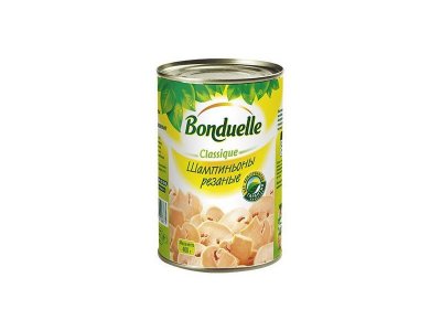 Шампиньоны Bonduelle консервированные резаные 425 мл 1-00263522_1
