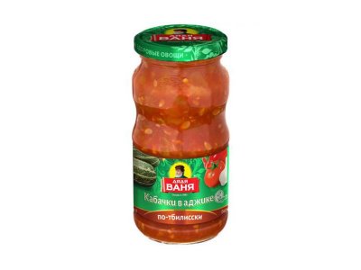 Кабачки Дядя Ваня в аджике по-тбилисски 460 г 1-00263553_1