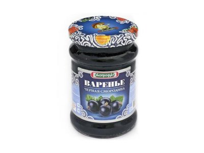 Варенье Экопродукт Черная смородина 325 г 1-00263930_1