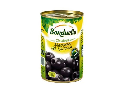 Маслины черные Bonduelle без косточки 300 г 1-00263958_1