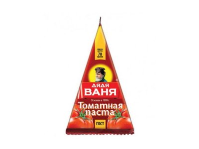 Паста томатная Дядя Ваня 25% 70 г, дойпак 1-00263979_1