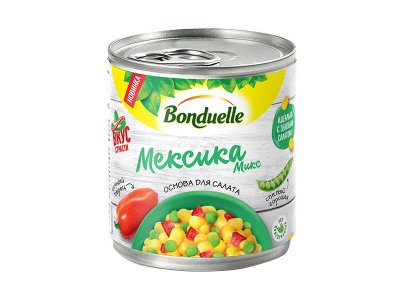 Овощная смесь Bonduelle с кукурузой Мексика Микс 425 мл 1-00264480_1