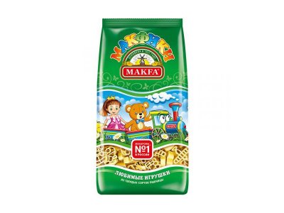 Макароны Makfa макфики Любимые игрушки 250 г 1-00263545_1