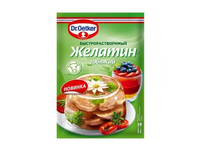 Желатин пищевой Dr.Oetker говяжий 20 г 1-00263648_1