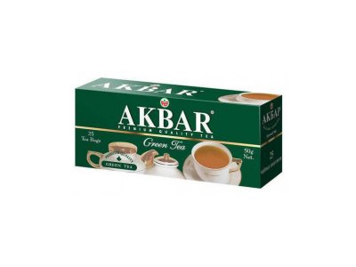 Чай зеленый Akbar Китайский 2 г*25 пакетиков 1-00263714_1