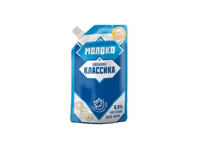 Молоко сгущеное Любимая Классика цельное с сахаром ГОСТ 8,5% 270 г, дойпак 1-00263727_1