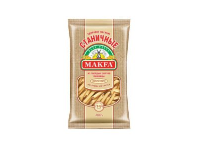 Макароны Makfa перья любительские Станичные ГОСТ А 400 г 1-00263771_1