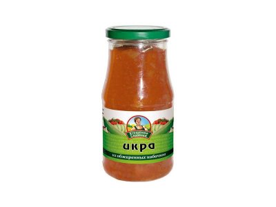 Икра кабачковая Угощение Славянки ГОСТ 520 г 1-00263802_1