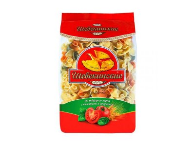 Макароны Шебекинские Грибочки Три цвета 350 г 1-00263910_1