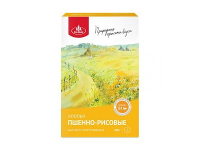Хлопья Агро-альянс Пшенно-рисовые 400 г 1-00263988_1