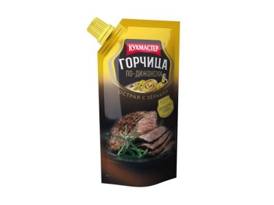 Горчица столовая Кухмастер По-Дижонски 190 г 1-00264003_1