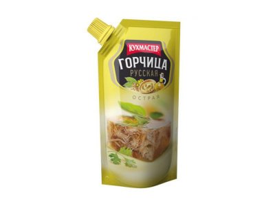 Горчица столовая Кухмастер Русская 190 г 1-00264004_1