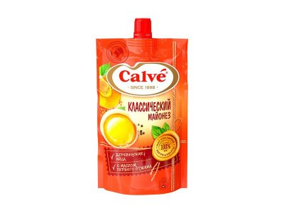 Майонез Calve Классический 50% 200 г 1-00264101_1
