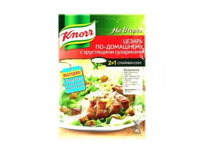 Приправа Knorr Цезарь по-домашнему с хрустящими сухариками, 30 г 1-00264165_1