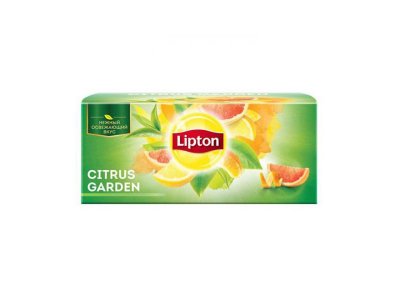 Чай зеленый Lipton Citrus Garden 25 пакетиков 1-00264186_1