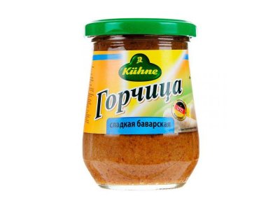 Горчица сладкая Kuhne Баварская 250 мл 1-00264383_1
