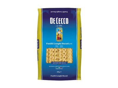 Макароны De Cecco № 5 Fusilli Lunghi Bucati 500 г 1-00264491_1