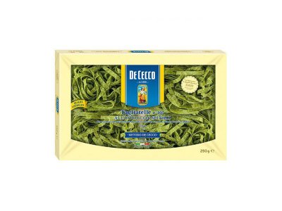 Макароны яичные De Cecco № 107 Tagliatelle со шпинатом 250 г 1-00264502_1