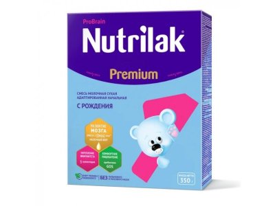 Смесь Nutrilak Premium 1 молочная с рождения 350 г 1-00000593_1
