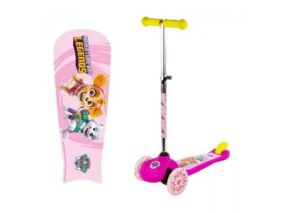 Самокат трехколесный Navigator Щенячий патруль розовый 100265954