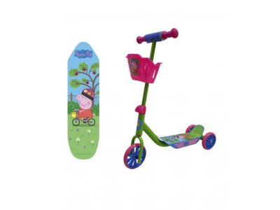 Самокат трехколесный Navigator, Peppa 1-00265969_1