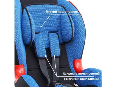 Автокресло Siger Кокон 1-7 лет, 9-25 кг, группа 1,2 1-00266281_3