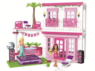 Конструктор Mega Bloks, Пляжный домик Барби 1-00266789_1