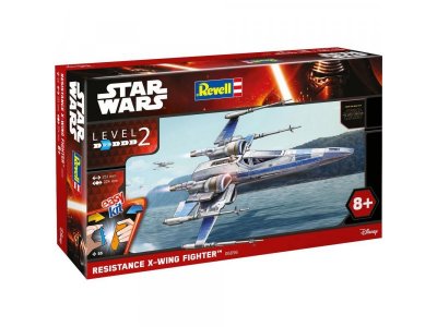 Модель сборная Revell Звездные войны Истребитель X-Wing Сопротивления, Easykit 1-00266555_2