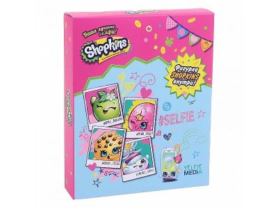 Игра настольная Selfie media Shopkins  Наши лучшие селфи! 1-00266571_1