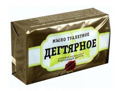 Мыло Ординарное Дегтярное туалетное твердое 140 г 1-00267129_1