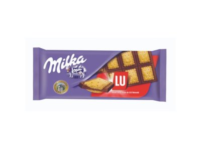 Шоколад Milka молочный с печеньем LU, 87 г 1-00267694_1