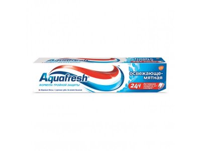 Зубная паста Aquafresh Тройная защита Освежающе-Мятная, 100 мл 1-00216268_1