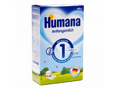 Смесь Humana 1 с рождения, 300 г 1-00267973_1