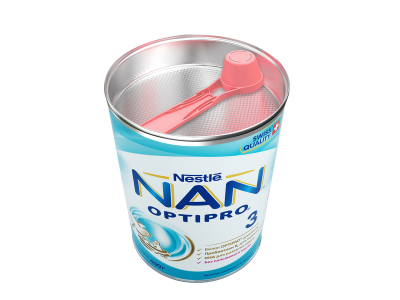 Смесь Nestle NAN 3, детское молочко Optipro 400 г 1-00109578_3