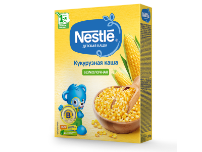 Каша Nestle, безмолочная кукурузная 200 г 1-00064984_1