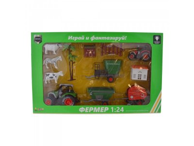 Игровой набор Devik baby, Фермерский Мир, 12 предметов 1-00269451_9