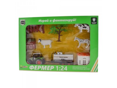 Игровой набор Devik baby, Фермерский Мир, 8 предметов 1-00269452_1