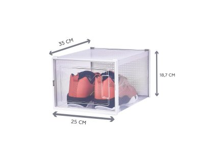 Коробка Homsu Premium для хранения обуви большого размера, 4 шт. 1-00269947_2